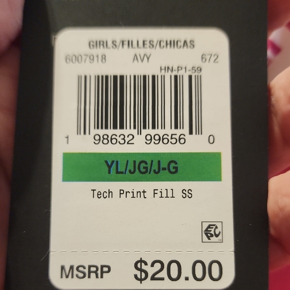 D7 - Under Armour Kids Graphic Pink Tee - Picture 5 of 5